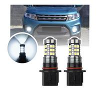 NSLUMO Drl Daytime Running Lights for Suzuki Vitara LY 2015 2016 2017 2018 2019, P13W Led Bulb 2Pcs Xenon White Canbus Daylight Bulbs PSX26W LED JDM Style Car Parking Lights
