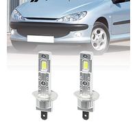 NSLUMO Fog Light Bulbs, H1 Led Bulb for Peug.eot 206 306 307 205 1007 H1 LED Fog Light 2Pcs Xenon White Canbus Fog Light Bulbs H1 LED Bulb Fog Lamp Driving Light