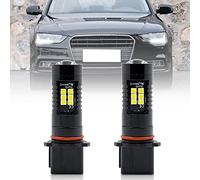 NSLUMO Led Bulbs DRL Daytime Running Parking Lights for Aud A4 B8.5 2013 2014 2015 2016 PSX26W 12278 H28W 2Pcs Xenon White Canbus LED Daylights DLRs City Lamp Bulbs Headlamps