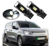 NSLUMO LED DRL T20 W21/5W Daytime Running Light Bulbs for Fi.at Doblo, Fi.at E-Doblo, Citr.oen Berlingo III, Op.el Combo E, Peug.eot Rifter 2018-2025 7443 3030 SMD Canbus Daylight, Position Side Light
