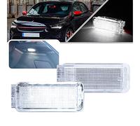 NSLUMO LED Footwell Door Courtesy Interior Light Compatible With Op.el Corsa F Grandland X Combo E Zafira Life Fiat Ulysse 2, Luggage Compartment Lamp Welcome Boot Glove Box Cargo Light Replacement