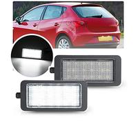 NSLUMO LED License Number Plate Light For 2009-2016 Seat Ibiza IV 6J/6P Hatchback 2pcs Led Tag Registration Lamps