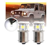 NSLUMO LED Parking and Position Light Bulb For 1990-2016 L/and R/over Defender 2pcs R10W R5W BA15S 1156 Car Sidelight Lamp City Parking Light Clearance Lamp DRL