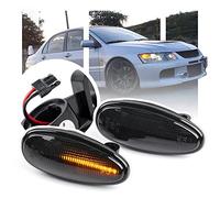 NSLUMO Led Sequential Side Indicators Light For Mitsub.ishi Lancer EVO Evolution V VI VII VIII IX Outlander LED Dynamic Side Marker Turn Signal Blinker Repeater Lamp