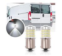 NSLUMO Reverse Light Bulbs, P21W Led Bulb for Fiat Ducato Peug.eot Boxer Expert, Ci/troen Relay Jumper Jumpy P21W LED Backup Light 2x Xenon White Canbus Reverse Light Bulbs Backing Lamp