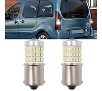 NSLUMO Reverse Light Bulbs, P21W Led Bulb for Peug.eot Partner 2008-2017, Ci/troen Berlingo II B9 2008-2016 P21W LED Backup Light 2x Xenon White Canbus Reverse Light Bulbs Backing Lamp