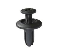 NSNGPAFACZ 100pcs Car Fastener Clips Body 6mm Hole Dia Plastic Rivets Fender Bumper Push Pin Clip For Door Trim Panel Retainer Automotive fasteners and clips