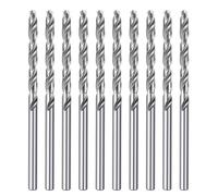 NSNGPAFACZ 10pcs 0.3-4.0mm HSS Twist Drill Bits High Speed Steel Mini Bit Set Micro Straight Shank Hand Tools for Electric reamer(10pcs 3.0mm)