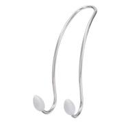 NSNGPAFACZ Car Seat Hook Metal Hidden Back Seat Headrest Hanger Auto Coat Purse Shopping Bag Storage Hanger Car Accessories Hook Automotive fasteners and clips(透Grey)