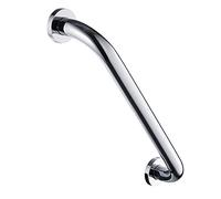 NSODOO Shower Arm Grab Bar for Bathroom Handrail Safety Non-Slip Wall Handle for Bath Toilet Sliding Bars Polished Chrome Brass (40 cm)