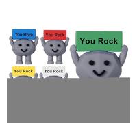 Nspirational Stones Miniature Set, 5-Piece Desk Decoration with Motivational Words, Creative Toy, Compact Design for Staff Team, Teacher, Coworker, Family, Friend, 1.97 x 1.57 inches