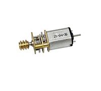 NSPKZXTTGF GA12-N20 12mm Full Metal Gearbox Gear Reduction electronic starter Worm Gear Shaft DC 3V 62RPM Slow Speed Dual Shaft DIY Robot Smart Car
