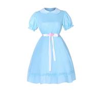 NSPSTT Twins Costume Adult Horror-Inspired Twin Sister Dress Scary Twins Sisters Cosplay for Halloween, Solid, M