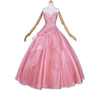 NSPSTT Witch Costumes Glinda Damen Fancy Dress Glinda Costume Fairy Tale Costume Witch Cosplay Halloween, XXL