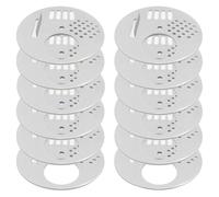 Nsssunnre 12PCS Bee Hive Nuc Box Entrance Gates Entrance Disc (Diameter:2.67") Rotatable Beekeeping Tool Bee Hive Entrance Gates