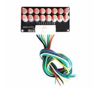 Nsssunnre 8S 3A Active Equalizer Balancer 6S 7S Lifepo4/Lipo/LTO Battery Equalization Capacitor Shell 6-8S 3A Without Shell