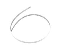 Nsssunnre Stainless Steel Adhesive Scale Precision Woodworking Guide Rail Self-Adhesive Tape Measure Metal Ruler with Glue,C-100cm