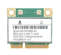 Nsssunnre WiFi 7 PCI-E WiFi Card BE200 BE200HMW 8774Mbps 2.4G/5G/6Ghz for Bluetooth 5.4 802.11BE Network Adapter No Antenna