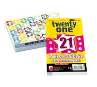 NSV - 4047 - TWENTY ONE - replacement blocs (set of 2) - dice game