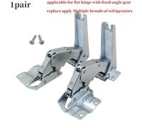 NSWHHV 1Pair Fridge Freezer Door Hinges Built-in Refrigerator Flat Hinges,compatible For Siemens，compatible For Bosch