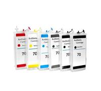 NSWPJTJVU 280ML Empty Refillable Ink Cartridge 8PCS 6PCS 12PCS Compatible With Z2100 Z3100 Z3200 Z5200 Z5400(6Color-Z5400)