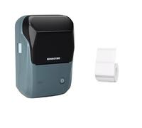 NSWPJTJVU Thermal Printer Compatible With B1 Portable Self Adhesive Stickers Round Labels Rolls Tag Printer(B1 Add 1Roll)