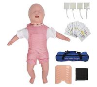 NSXAYIWE Infant Cardiopulmonary Resuscitatio Training Manikin, Professional Infant Airway Obstruction Training Manikin for First Aid Education and Medical Teaching