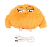 NSXAYIWE Interactive Dog Toys, Plush Interactive Dog Ball Squeaky Crazy Bouncer Toy, USB Rechargeable Electronic Dog Toy for Dogs Cats Pets (17x10x10cm / 6.7x3.9x3.9in)