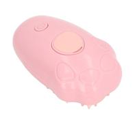 NSXAYIWE Pet Steam Brush Multifunctional Bath and Massage Brush Wet Dry Use for Cat Dog with Unique Claw Design and Ergonomic Handle for Comfortable Grooming (Roseate)