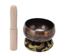 NSXAYIWE Tibetan Singing Bowl Set,Handcrafted Sound Bowl Hammered in Nepal for Yoga, Instrument Bowl for Home Relaxation, Spiritual Practices