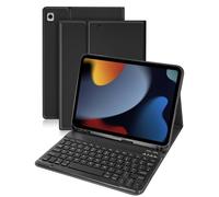 Nsyee 10.2&10.5 Inch Keyboard Case Compatible with 10.2 Inch 9th 2021/8th 2020/7th Generation 2019, iPad Air 3 2019, 10.5 Inch iPad Pro 2017, Slim Case with Detachable Bluetooth UK Layout Keyboard