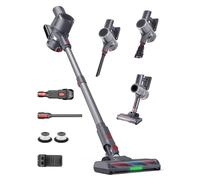 Nsyee 35KPA Cordless Vacuum Cleaner, Up to 45Mins Runtime, 1.2L Stick Vacuum Cleaners with OLED Smart Diaplay, Upright Handheld Stick Powerful, Cordless Hoover for Pet Hair Carpets & Hard Floors