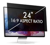 Nsyee Privacy Filter Privacy Film for 24 Inch Computer Monitor, Privacy Film Computer Privacy Screen Removable Anti Blue Light Privacy Filter Privacy Filter Anti-Glare Protection, 16:9 (531 x 298 mm)