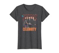 NSYNC Official Celebrity T-Shirt, Women, Dark Heather Grey, XX-Large