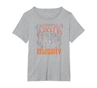 NSYNC Official Celebrity T-Shirt, Women's Plus, Heather Grey, 6X