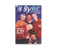 NSYNC Print Album Cover Signed Limited Poster,Music Cover Posters,Pop Hip Hop Rap Singer Star Music Poster Aesthetic Canvas Wall Art for Girl And Boy Teens Dorm Decor 12x18inch(30x45cm) Unframe-style