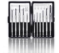 NSZETZ 11PCS Mini Precision Screwdriver Set, Small Tools with 11 Size Flathead and Phillips Kit, Professional Magnetic Repair Tool for Jewelry, Ring Doorbell, Watch, iPhone, Toys, Computer, Eyeglass