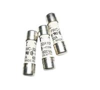 NSZVYJFBQ 10PCS Fuse FWC-32A10F 2A10F 4A10F 6A10F 8A10F 10A10F 12A10F 16A10F 20A10F 25A10F 600V 10 * 38mm(FWC-25A10F 25A)