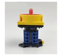 NSZVYJFBQ 20A Rail Mounted Changeover Rotary LW26GS-20/3 Rotate Power Cut-Off Knob Isolation Master 2 Positions 3 Poles Cam Switch