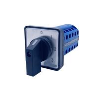 NSZVYJFBQ YMW26-20/5 Cam Switch 0-3 Positions Selector Rotary Changeover 20 Terminals Screws Silver Contact LW26 LW28