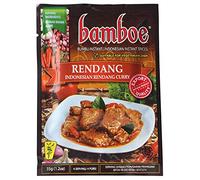 NT# Bamboe Instant Spices - Rendang (Indonesian Rendang Curry) 35g -Bamboe Instant Spices is an Authentic Indoesian Recipe Made only from The freshest Natural Ingredients