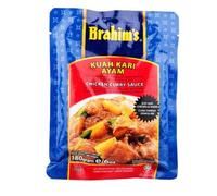 NT# Brahim's Curry Sauce - Chicken 180g -A Coconut Curry Ready-to-Cook Sauce with chilies, grated Roasted Coconut, Garlic and Selected Spices.