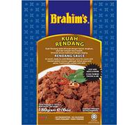 NT# Brahim's Sauce - Rendang 180g -an Exotic Ready-to-Cook Malaysian Dry Curry Sauce with Roasted grated Coconut,Galangal, Lemon Grass and Spices. Traditionally Cooked with Beef.