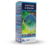 NT Labs Aquarium Anti-Fluke and Wormer,Tropical and Coldwater Aquarium Medicine,Treats Internal Worms, Combats External Parasites Such as Skin and Gill Flukes (20 ml)