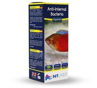 NT Labs Aquarium Anti-Internal Bacteria, Pseudomonas, Bacterial Infection Treatment, Relieves Clamped Fins & Red Blotches, Contains Chloramine T (100ml)