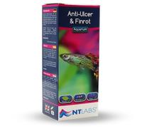 NT Labs Aquarium Anti-Ulcer & Finrot, Bacterial Infection Treatment, Relieves Ulcers, Contains Acriflavine, Treats Bacteria such as Aeromonas & Pseudomonas (100 ml)