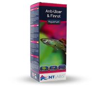 NT Labs Aquarium Anti-Ulcer & Finrot, Bacterial Infection Treatment, Relieves Fish Ulcers, Contains Acriflavine, Treats Bacteria such as Aeromonas & Pseudomonas (250ml - Treats 1250L)