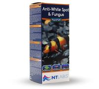 NT Labs Aquarium Anti-White Spot and Fungus, Treats White Spot, Protozoan Parasites and Fungal Growths, Relieves Irritation, 7-Day Treatment, 100ml