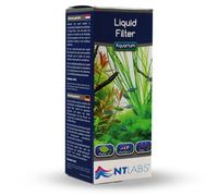 NT Labs Aquarium Liquid Filter, Aquarium Water Clarifier, Replenishes Essential Minerals, Fish Tank Water Polish, Aquarium Water Cleaner (100ml - Treats 500L)