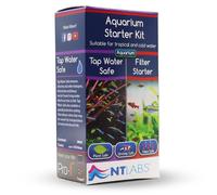 NT Labs Aquarium Starter Kit, Includes Tap Water Safe and Filter Starter, Keeps Aquarium Water Safe, Removes Chlorine and Other Halogens